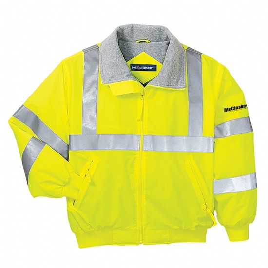 Enhanced Visibility Challenger Jacket with Reflective Taping