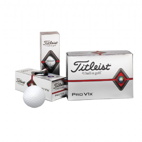 Titleist Pro V1x - White Golf Ball (half dozen) #2